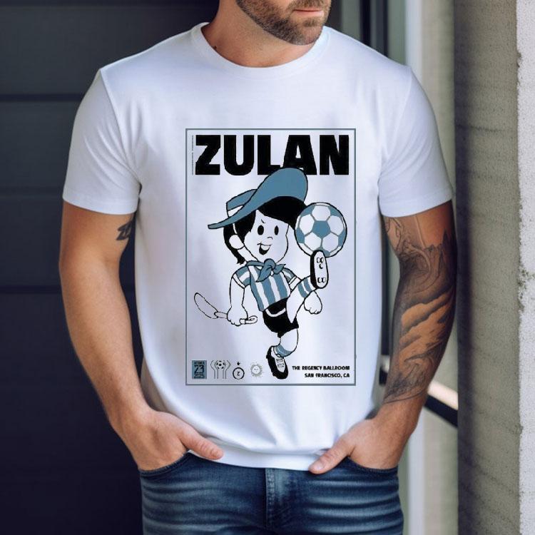 Zulan Oct 23 2025 San Francisco Tour Shirt Zulan Oct 23 2025 San Francisco Tour Shirt