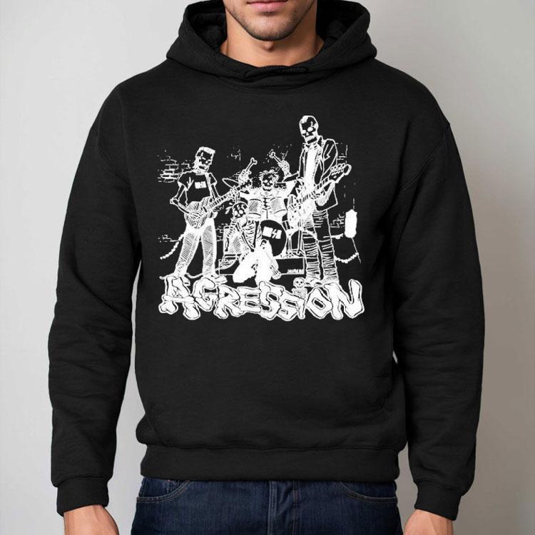 Agression Skeleton Shirt Agression Skeleton Shirt