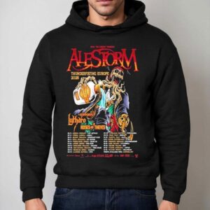 Alestorm East Thunderfisting European Tour 2025 Shirt 2 Alestorm East Thunderfisting European Tour Hoodie