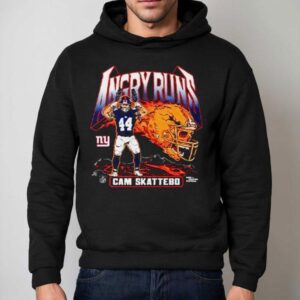 Angry Runs Cam Skattebo New York Giants Football Shirt 2 Angry Runs Cam Skattebo New York Giants Football Hoodie