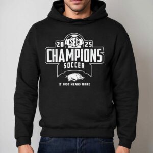Arkansas Razorbacks Sec Champions Soccer It Just Neans Nore Hoodie