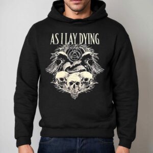As I Lay Dying Mirror Ravens Shirt 2 As I Lay Dying Mirror Ravens Hoodie