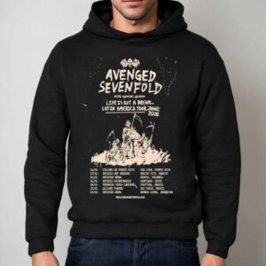Avenged Sevenfold Life Is But A Dream Latin America Tour Dates Grim Reaper Hoodie