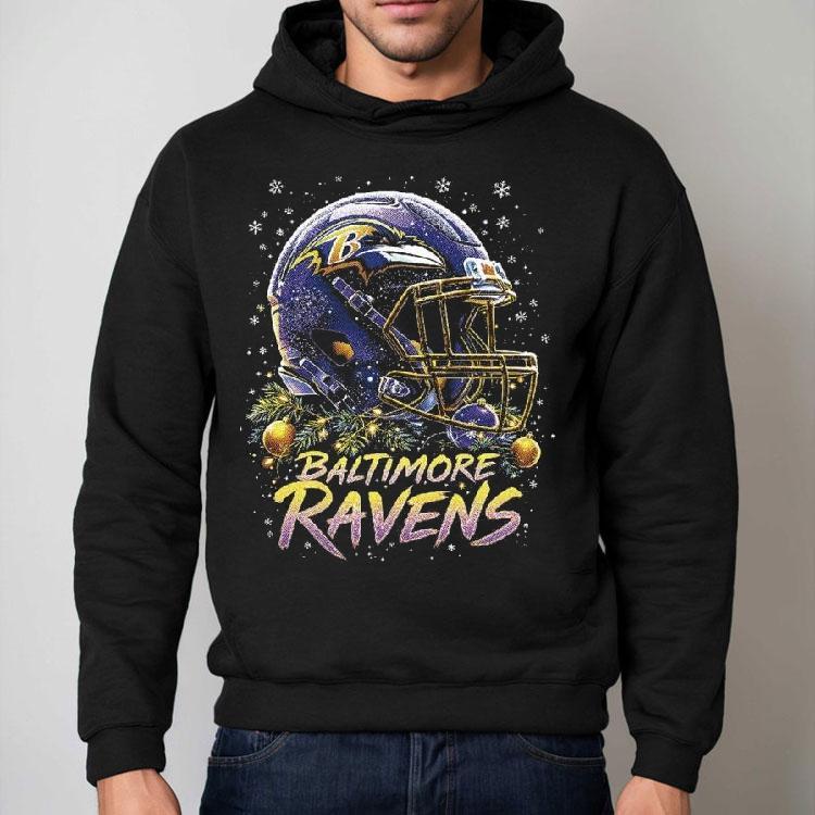 Baltimore Ravens Nfl Helmet Merry Christmas 2025 Shirt Baltimore Ravens Nfl Helmet Merry Christmas 2025 Shirt