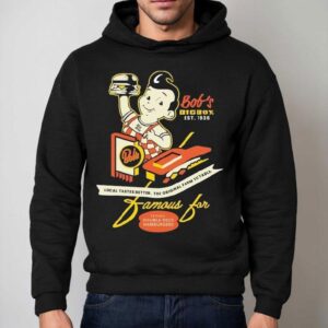 Big Boy Bob's Famous For Double Deck Hamburger Crossroads Shirt 2 Big Boy Bob S Famous For Double Deck Hamburger Crossroads Hoodie