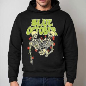 Blue October Skeleton Buddies Hoodie