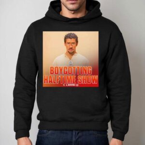 Boycotting Bad Bunny Super Bowl Halftime Show Shirt 2 Boycotting Bad Bunny Super Bowl Halftime Show Hoodie
