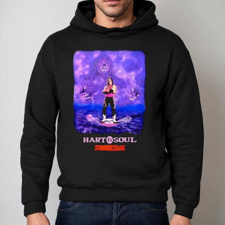 Bret Hart Wwe Summerslam 1997 Hart And Soul Vintage Graphic Shirt Bret Hart Wwe Summerslam 1997 Hart And Soul Vintage Graphic Shirt