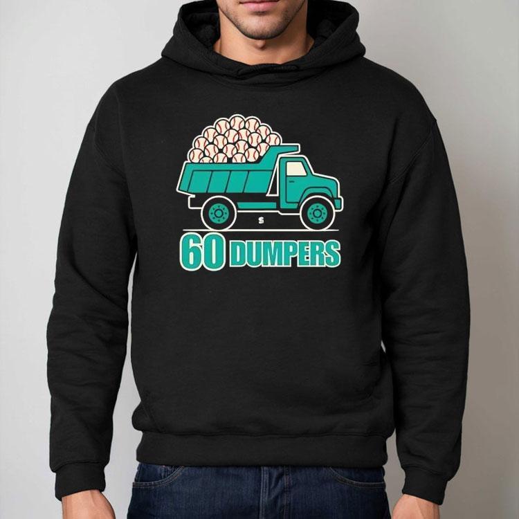 Cal Raleigh 60 Big Dumpers Seattle Mariners Shirt Cal Raleigh 60 Big Dumpers Seattle Mariners Shirt