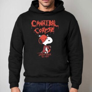 Cannibal Corpse Eaten Back To Life Snoopy Hoodie