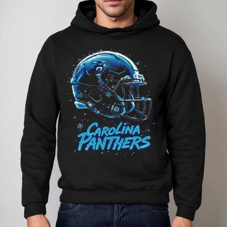 Carolina Panthers Nfl Halftone Christmas Helmet Series 2025 Shirt Carolina Panthers Nfl Halftone Christmas Helmet Series 2025 Shirt