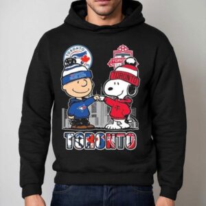 Charlie Brown Toronto Blue Jays And Snoopy Toronto Fc Skyline 2025 Shirt 2 Charlie Brown Toronto Blue Jays And Snoopy Toronto Fc Skyline Hoodie