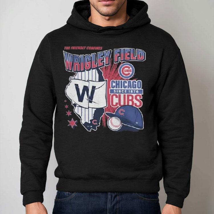Chicago Cubs The Friendly Confines Wrigley Field Shirt Chicago Cubs The Friendly Confines Wrigley Field Shirt