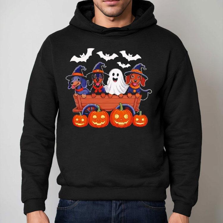 Dachshund Happy Halloweiner Halloween Dogs Lover Shirt Dachshund Happy Halloweiner Halloween Dogs Lover Shirt