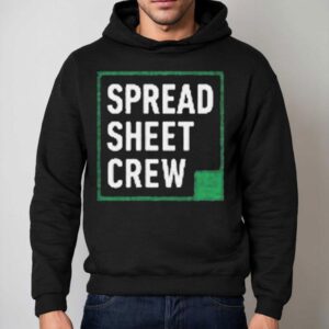 Deadly Slob Spread Sheet Crew Shirt 2 Deadly Slob Spread Sheet Crew Hoodie