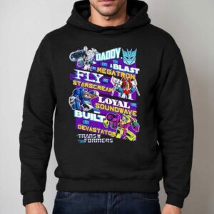 Decepticons Father S Day Transformers Megatron Starscream Soundwave Devastator Hoodie