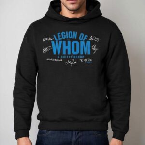 Detroit Football Legion Of Whom A Gritty Group Signatures Hoodie