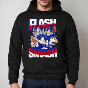 Flash Dart And Skattebo New York Giants Football Hoodie