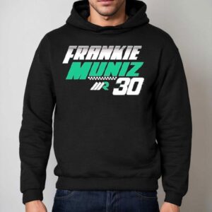 Frankie Muniz Number Racing Graphic Hoodie