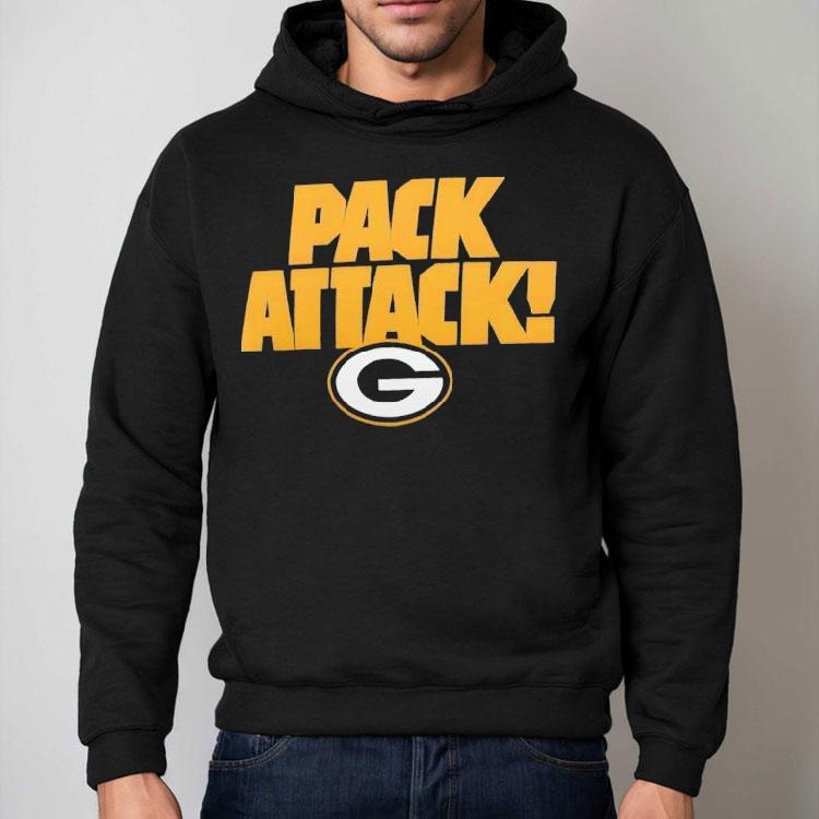 Green Bay Packers Attack Logo Shirt Green Bay Packers Attack Logo Shirt