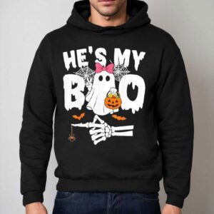He S My Boo Matching Halloween Couples She S My Boo Hoodie