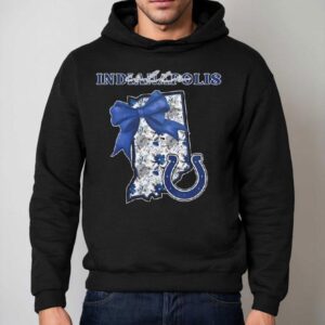 Indianapolis Colts Nfl Cozy State Bow 2025 Shirt 2 Indianapolis Colts Nfl Cozy State Bow Hoodie