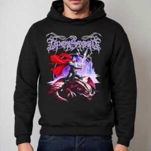 Ironsworn In The Serpent S Gaze Dragon Rider Warrior Hoodie