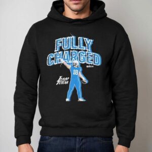 Isaac Teslaa Detroit Fully Charged Player Shirt 2 Isaac Teslaa Detroit Fully Charged Player Hoodie