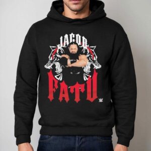 Jacob Fatu Werewolf Tribal Graphic Hoodie