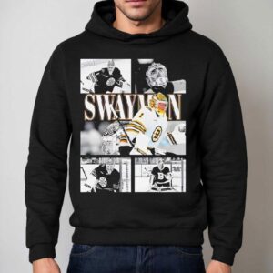 Jeremy Swayman Boston Bruins Hockey Hoodie