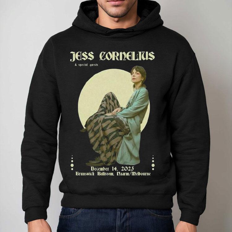 Jess Cornelius December 14 2025 Brunswick Ballroom In Brunswick Vic Shirt Jess Cornelius December 14 2025 Brunswick Ballroom In Brunswick Vic Shirt