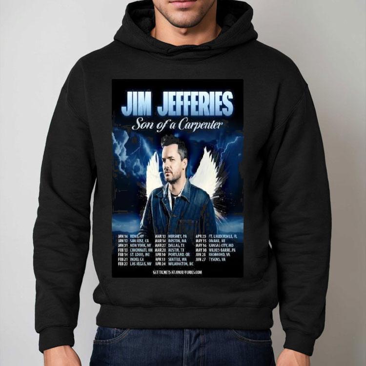 Jim Jefferies Son Of A Carpenter Tour 2026 Shirt Jim Jefferies Son Of A Carpenter Tour 2026 Shirt