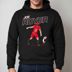 Joe Royer Cincinnati Bearcats Football Nil Shirt 2 Joe Royer Cincinnati Bearcats Football Nil Hoodie