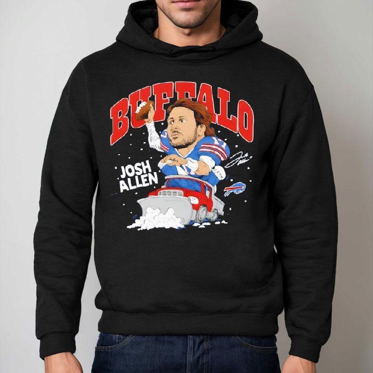 Josh Allen Buffalo Bills Caricature Player Signature Shirt Josh Allen Buffalo Bills Caricature Player Signature Shirt