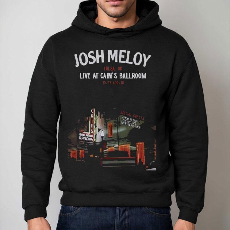 Josh Meloy October 17-18 2025 Tulsa, Ok Concert Shirt Josh Meloy October 17-18 2025 Tulsa, Ok Concert Shirt