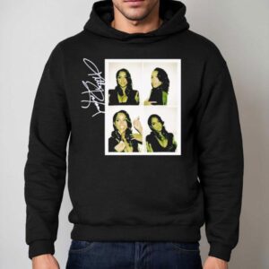 Kelly Rowland Polaroid Signature Hoodie