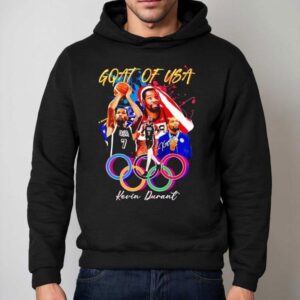 Kevin Durant Goat Of Usa Olympic Logo Nba Hoodie