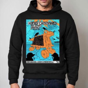 King Gizzard And The Lizard Wizard Melbourne Australia At Fed Square On October Hoodie