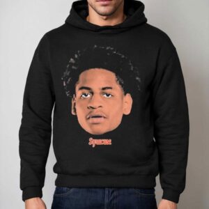 Kiyan Anthony Syracuse Orange Portrait Big Head Face Hoodie