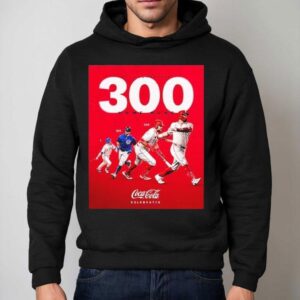 Kyle Schwarber Philadelphia Phillies Became The 163rd Mlb Player To Reach 300 Career Home Runs Shirt 2 Kyle Schwarber Philadelphia Phillies Became The Rd Mlb Player To Reach Career Home Runs Hoodie