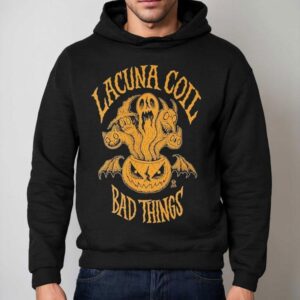 Lacuna Coil Bad Things Pumpkin Halloween Hoodie