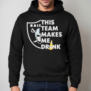 Las Vegas Raiders Logo This Team Makes Me Drink Beer Shirt 2 Las Vegas Raiders Logo This Team Makes Me Drink Beer Hoodie