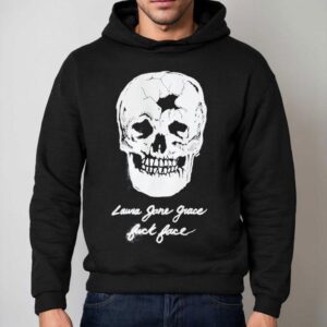 Laura Jane Grace Fuck Face Skull Shirt 2 Laura Jane Grace Fuck Face Skull Hoodie