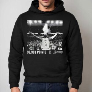 Lebron James Lakers All-time Scoring 38388 Points Shirt 2 Lebron James Lakers All Time Scoring Points Hoodie