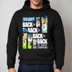 Los Angeles Dodgers 2025 Nl West Division Champions Shirt 2 Los Angeles Dodgers Nl West Division Champions Hoodie