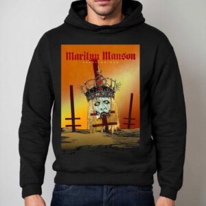 Marilyn Manson Sacrilegious Fanart Are You Here For The Resurrection Hoodie