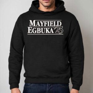 Mayfield-egbuka '25 Tampa Bay Buccaneers Shirt 2 Mayfield Egbuka Tampa Bay Buccaneers Hoodie