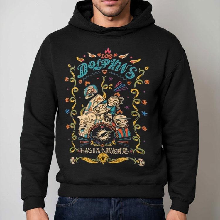 Miami Dolphins Hasta La Muerte Graphic Shirt Miami Dolphins Hasta La Muerte Graphic Shirt