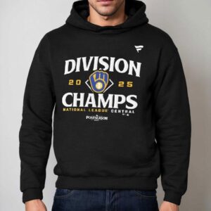 Milwaukee Brewers Nl Central Division Champions Locker Room Hoodie