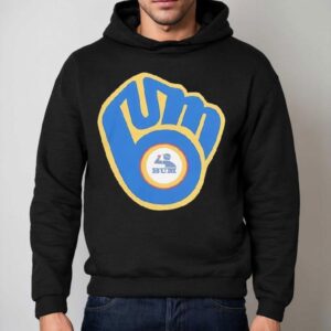Milwaukee Brewers Bum Logo Shirt 2 Milwaukee Brewers Bum Logo Hoodie